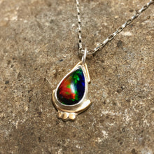 Load image into Gallery viewer, Black Opal Teardrop