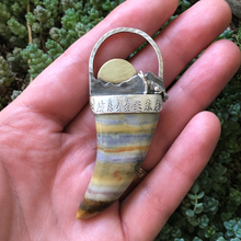 Load image into Gallery viewer, Wild Moon Claw Pendant