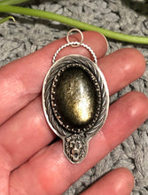 Load image into Gallery viewer, Obsidian Lion Talisman