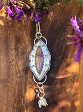 Load image into Gallery viewer, Purple Passion Agate Blossom Necklace