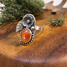 Load image into Gallery viewer, Sunstone Anemone Ring (6)