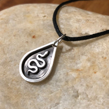 Load image into Gallery viewer, sterling silver snake totem necklace