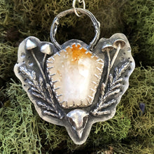 Load image into Gallery viewer, Spring Forest Owl Necklace