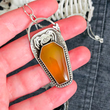 Load image into Gallery viewer, Spider Coffin Necklace