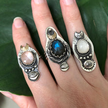 Load image into Gallery viewer, Moonstone Talisman Ring
