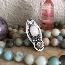 Load image into Gallery viewer, Moonstone Talisman Ring

